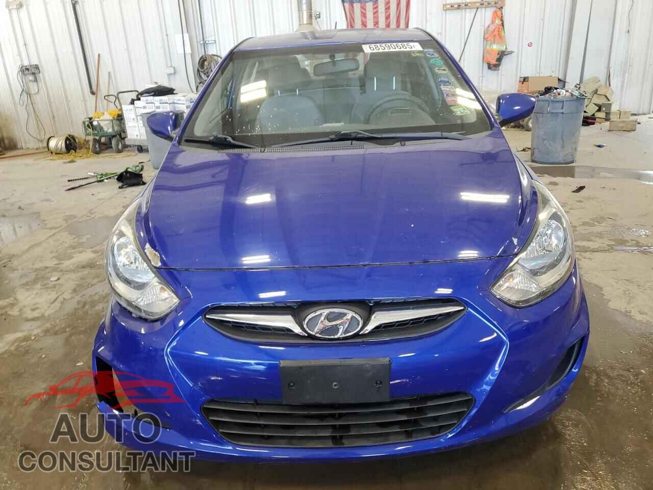 HYUNDAI ACCENT 2012 - KMHCT4AEXCU073116