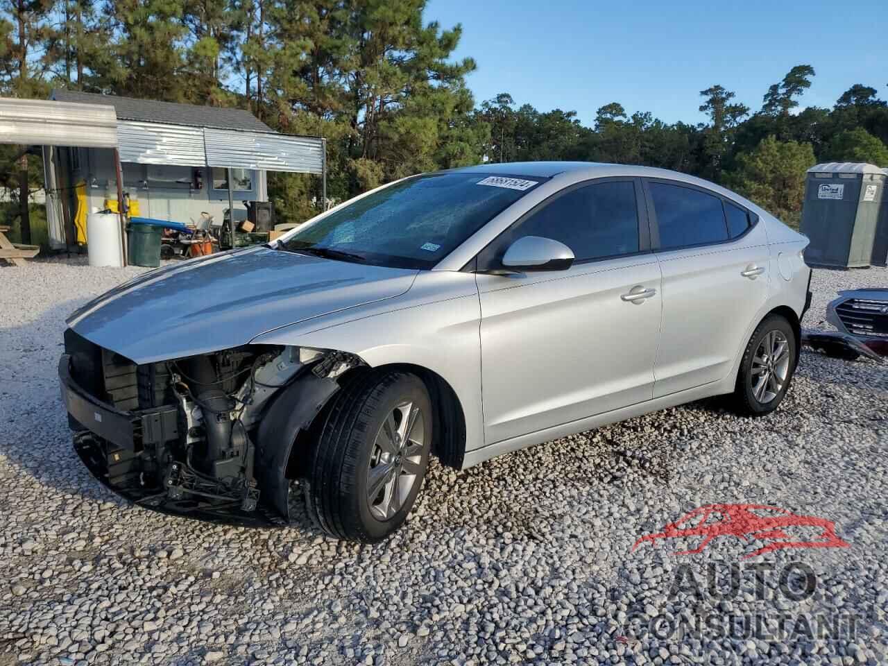 HYUNDAI ELANTRA 2017 - KMHD84LF3HU160276