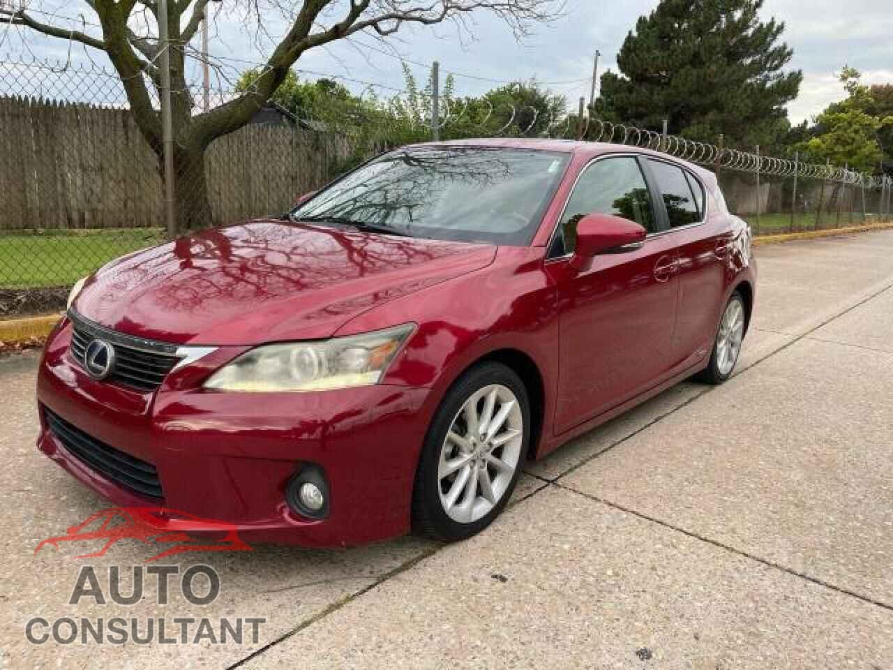 LEXUS CT 200 2011 - JTHKD5BH5B2037418