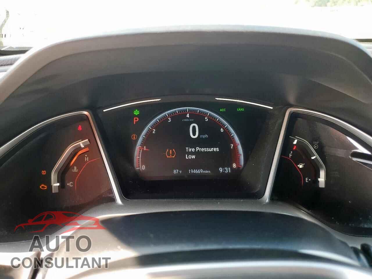 HONDA CIVIC 2019 - 19XFC2F88KE022221
