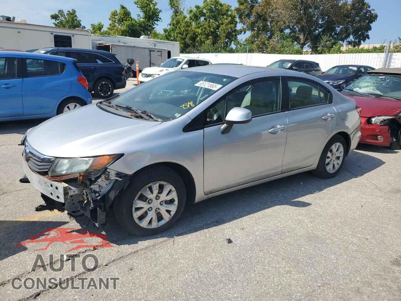 HONDA CIVIC 2012 - 19XFB2F56CE033051