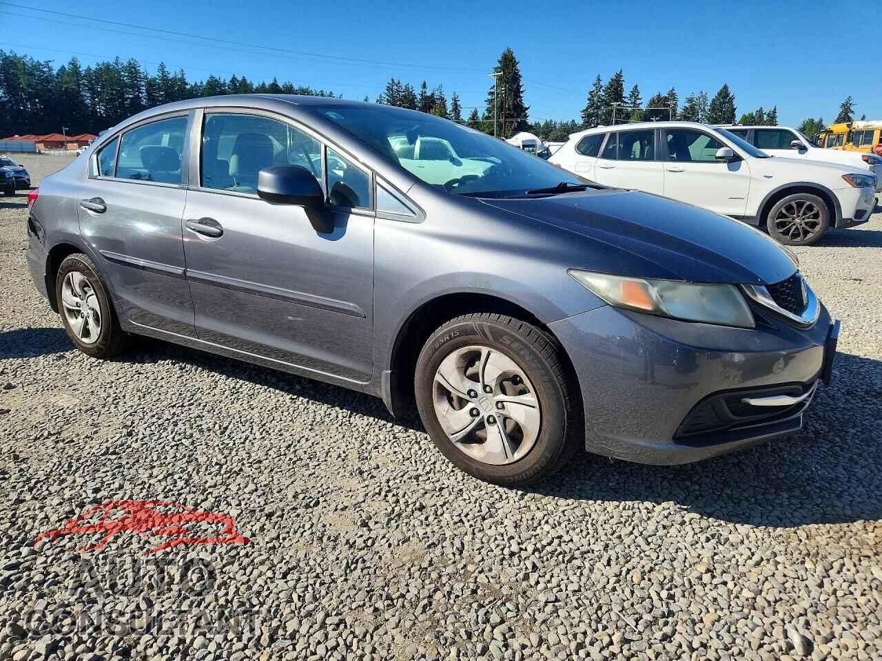 HONDA CIVIC 2013 - 19XFB2F59DE234363