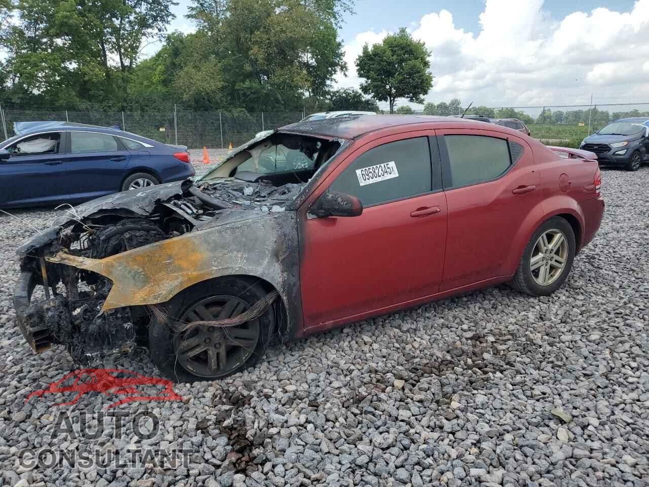 DODGE AVENGER 2010 - 1B3CC5FB8AN214959