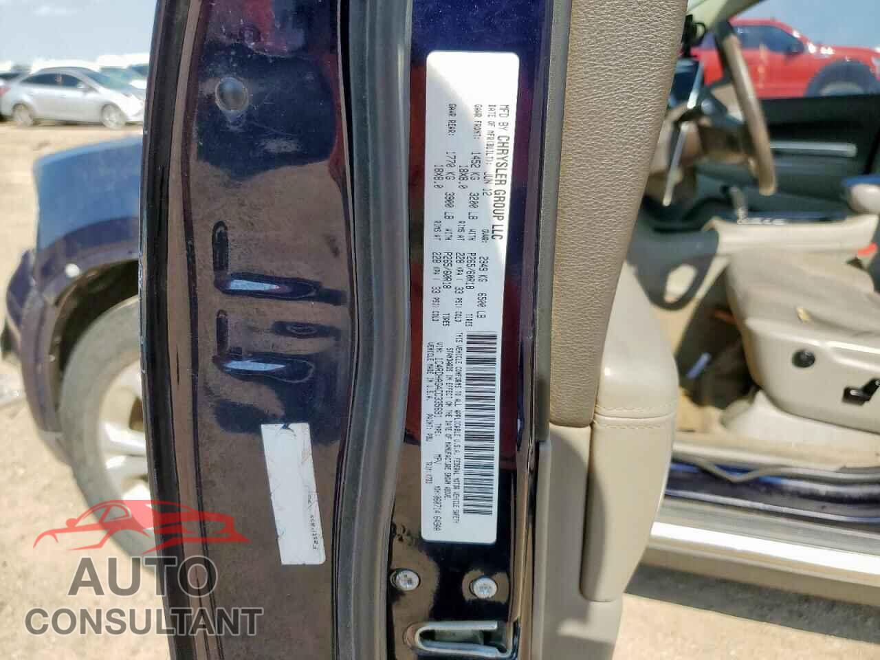 DODGE DURANGO 2012 - 1C4RDHAG4CC335691
