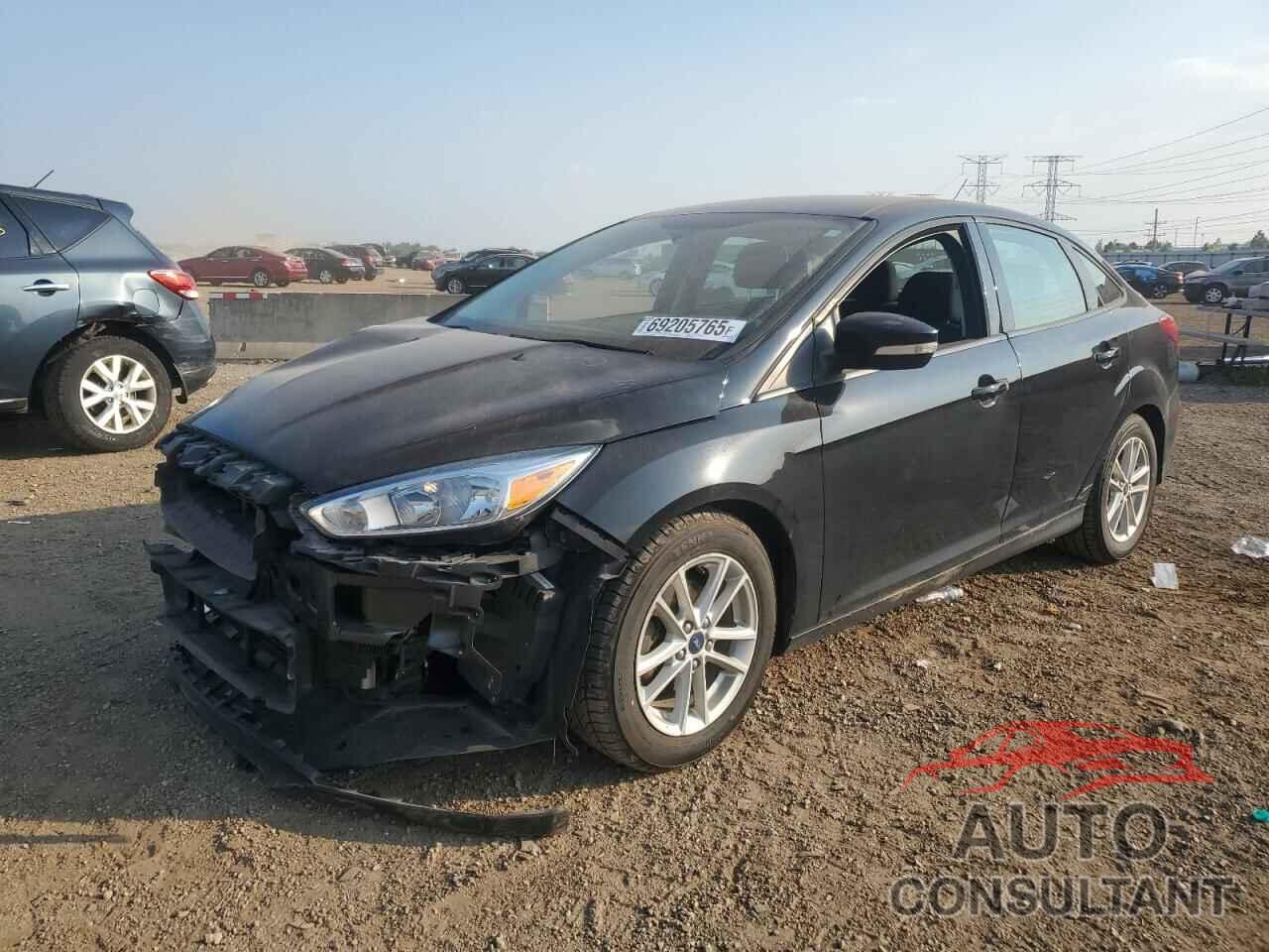 FORD FOCUS 2017 - 1FADP3F29HL300434