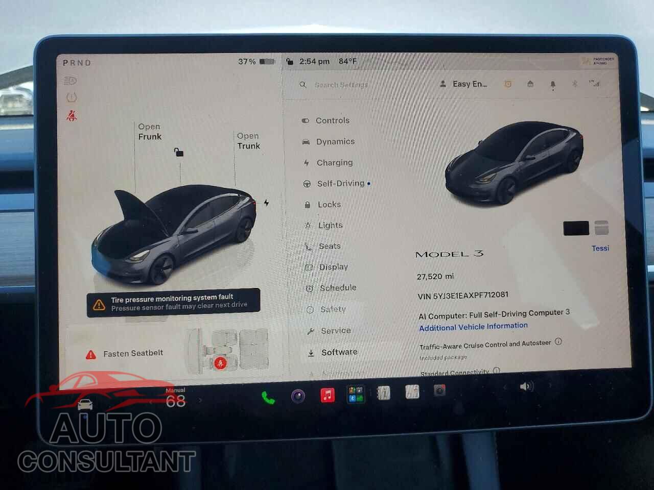 TESLA MODEL 3 2023 - 5YJ3E1EAXPF712081