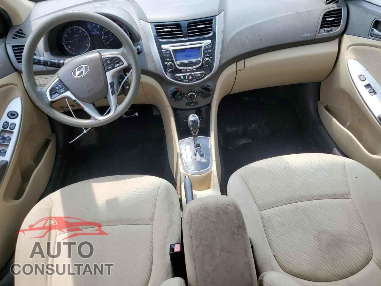 HYUNDAI ACCENT 2012 - KMHCU4AE4CU227543