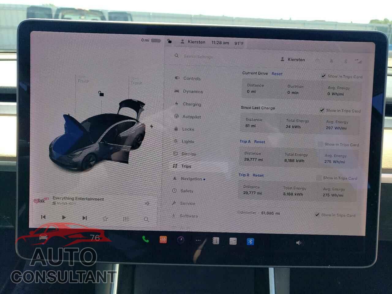 TESLA MODEL 3 2019 - 5YJ3E1EA3KF485664