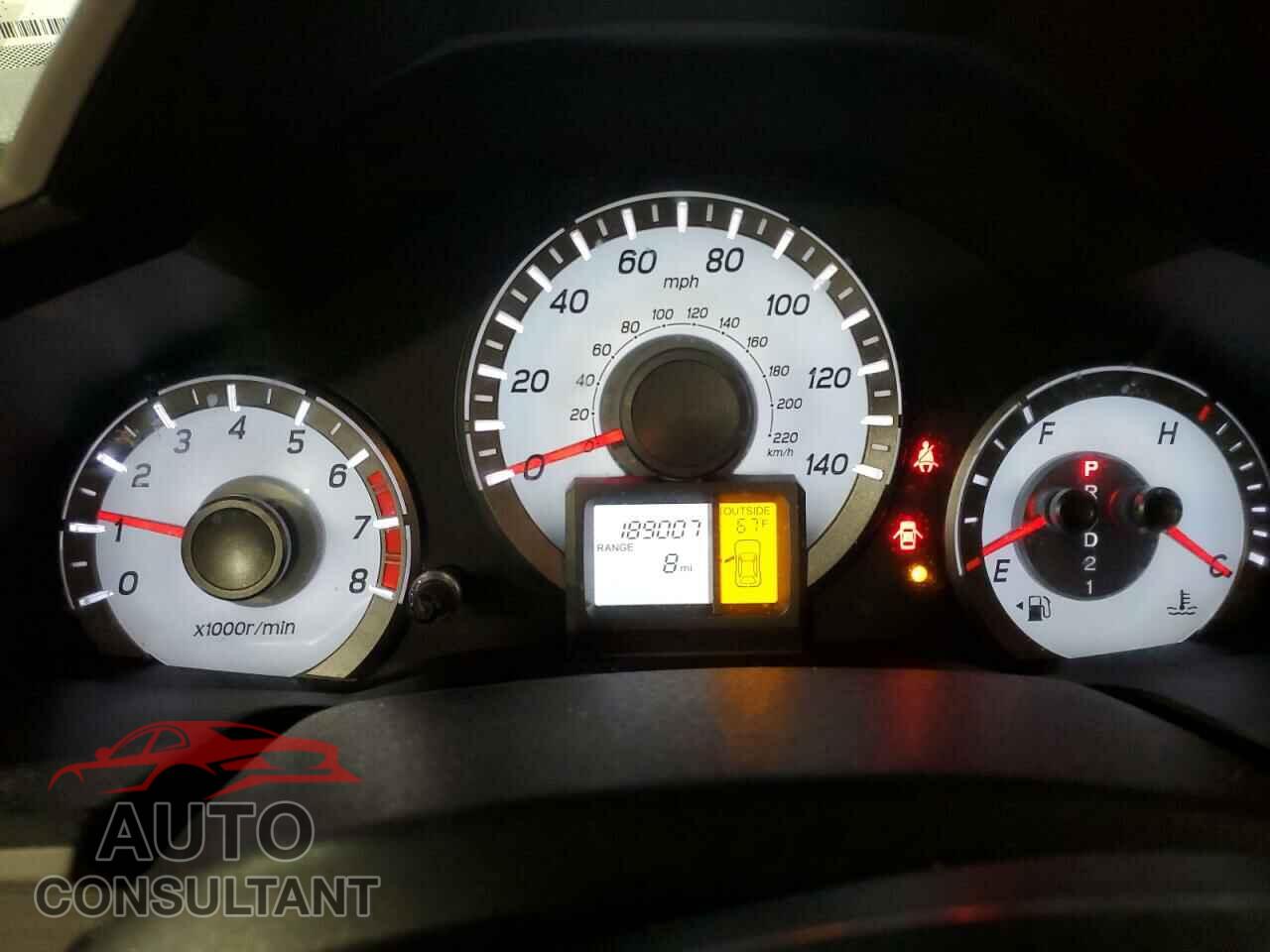 HONDA PILOT 2012 - 5FNYF4H57CB070402