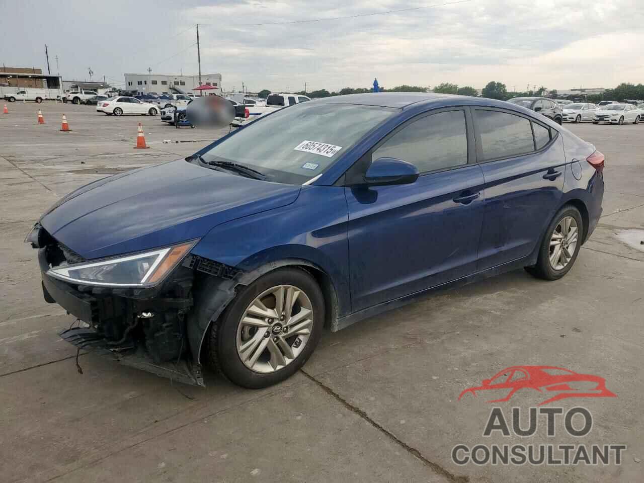 HYUNDAI ELANTRA 2019 - 5NPD84LF8KH435470