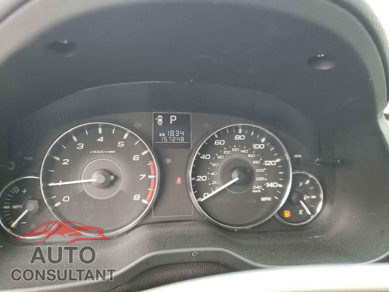 SUBARU OUTBACK 2012 - 4S4BRBKC3C3240885