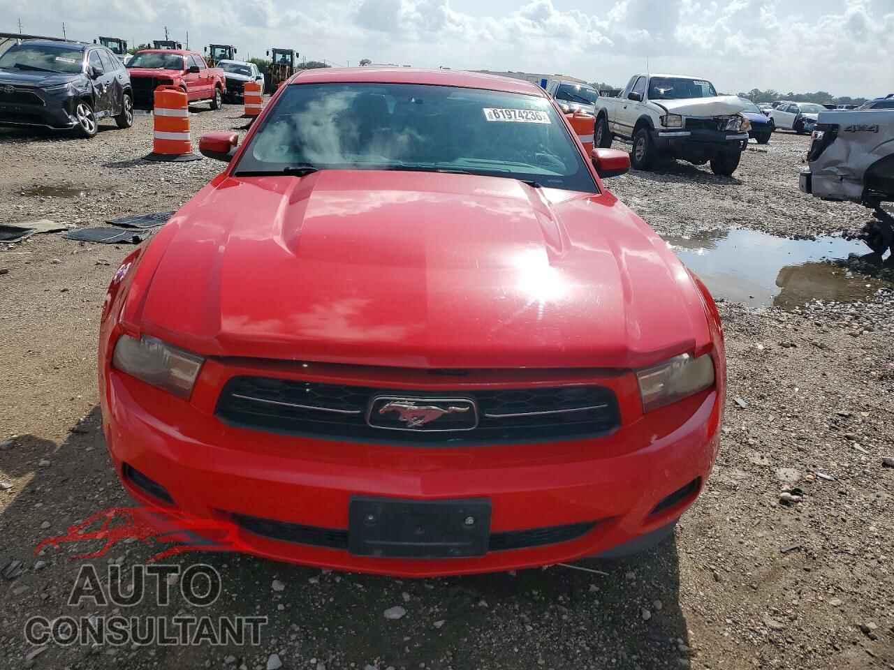 FORD MUSTANG 2012 - 1ZVBP8AM2C5214691