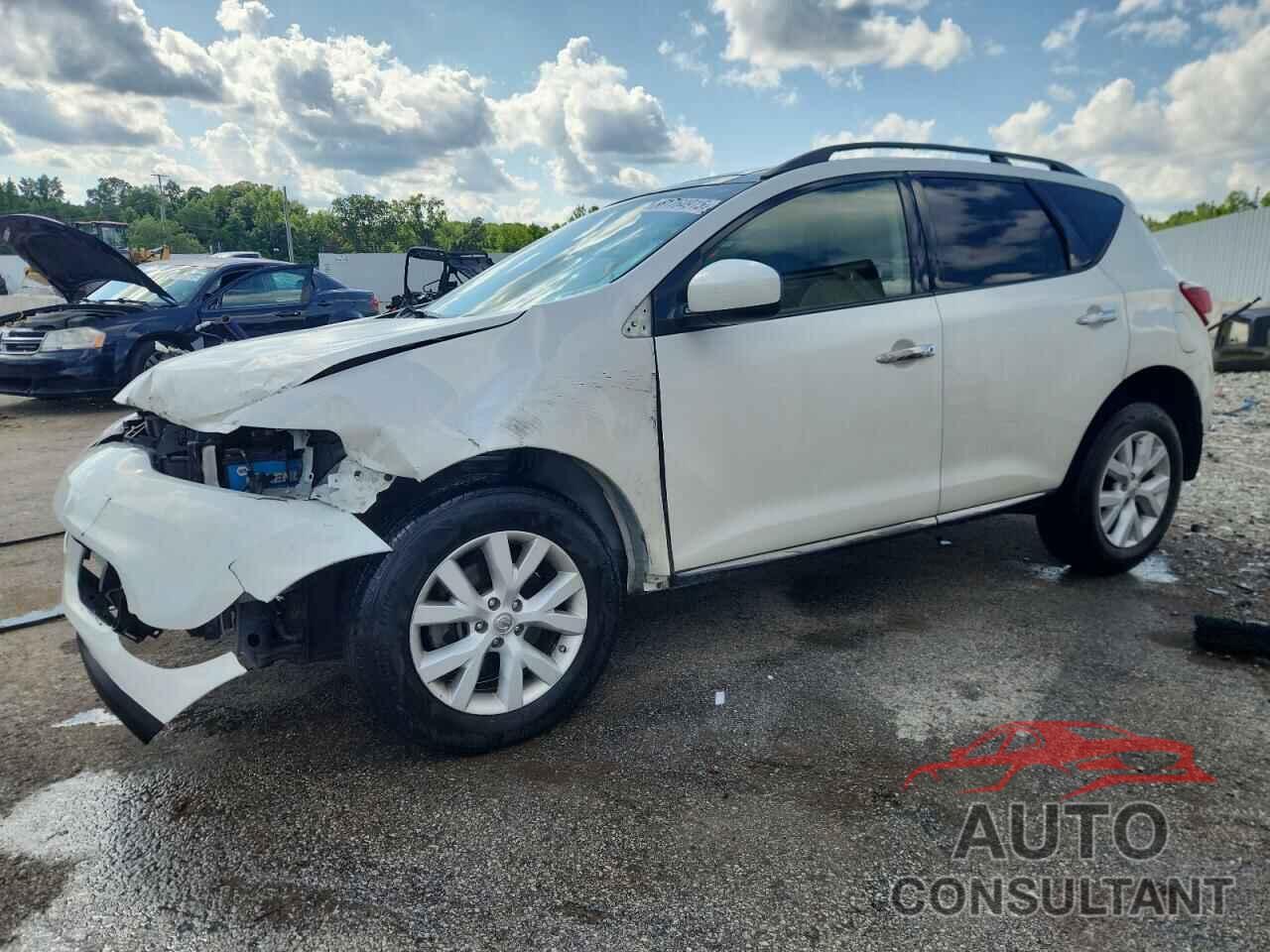 NISSAN MURANO 2012 - JN8AZ1MW0CW207301