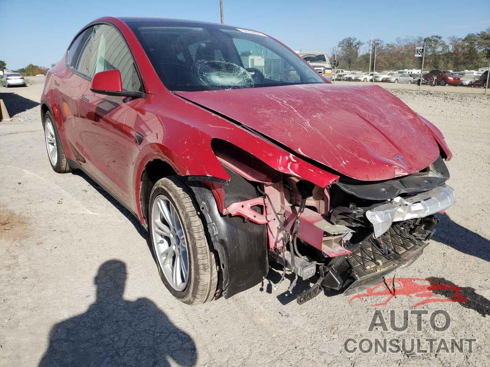 TESLA MODEL Y 2021 - 5YJYGDEE5MF258161