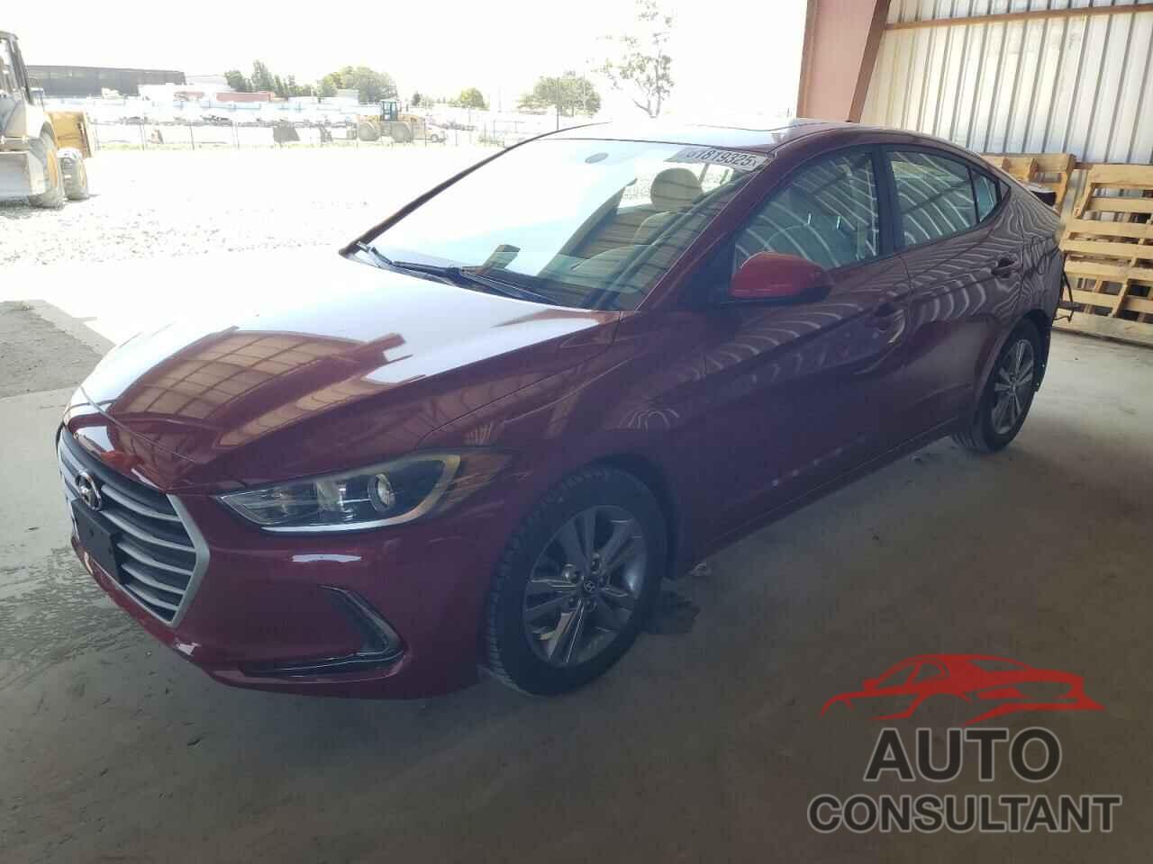 HYUNDAI ELANTRA 2017 - KMHD84LF7HU274040