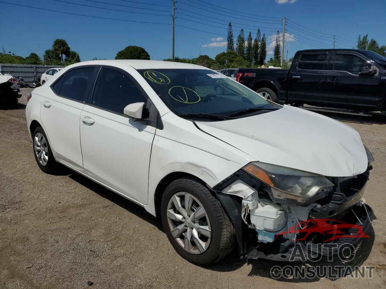 TOYOTA COROLLA 2016 - 2T1BURHE7GC733308