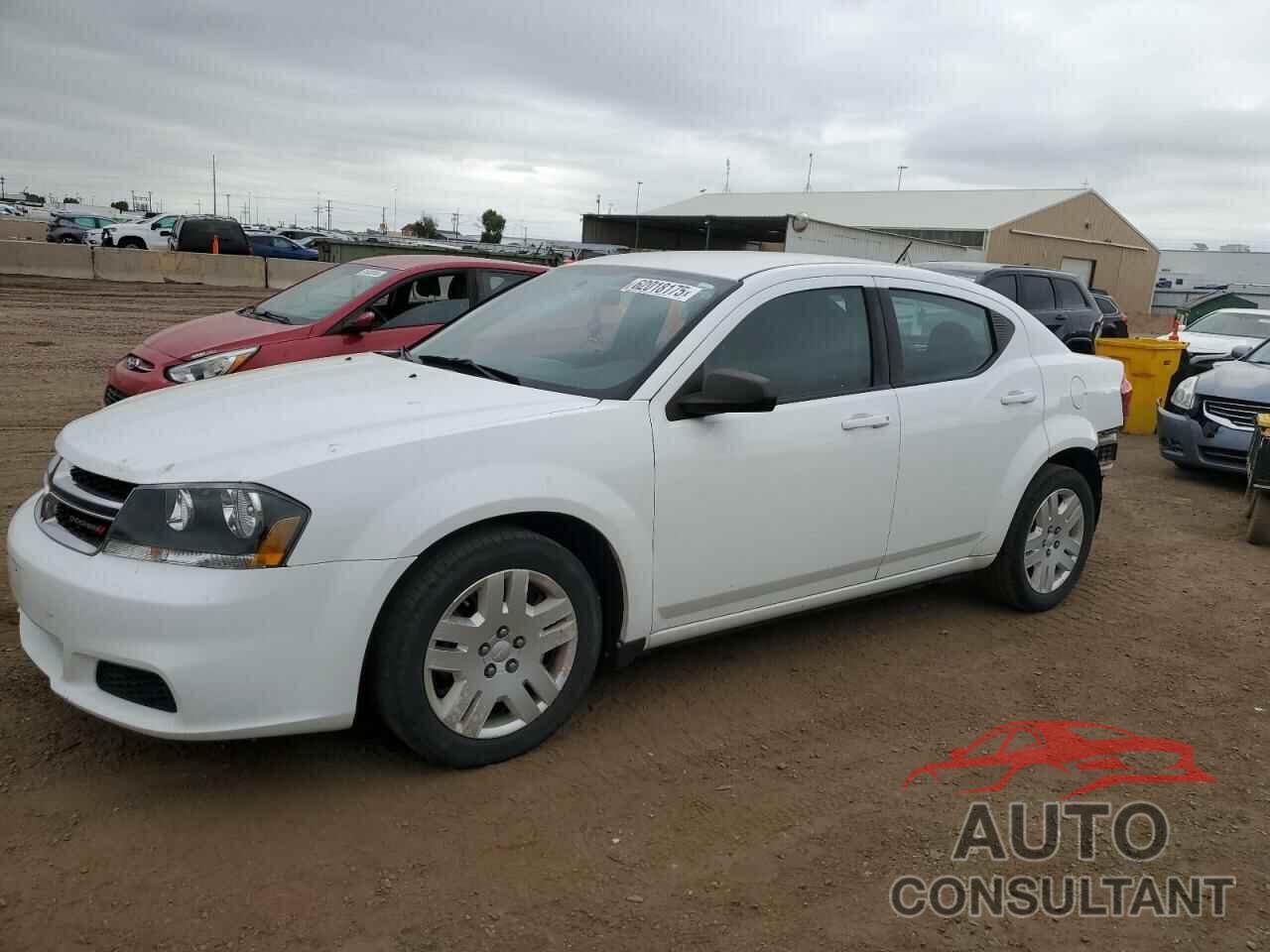 DODGE AVENGER 2013 - 1C3CDZABXDN624567