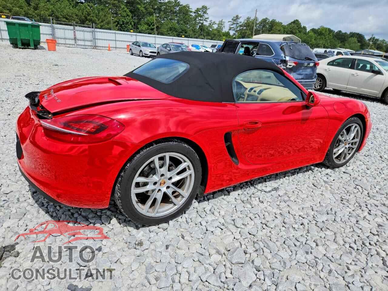 PORSCHE BOXSTER 2013 - WP0CA2A88DS114235