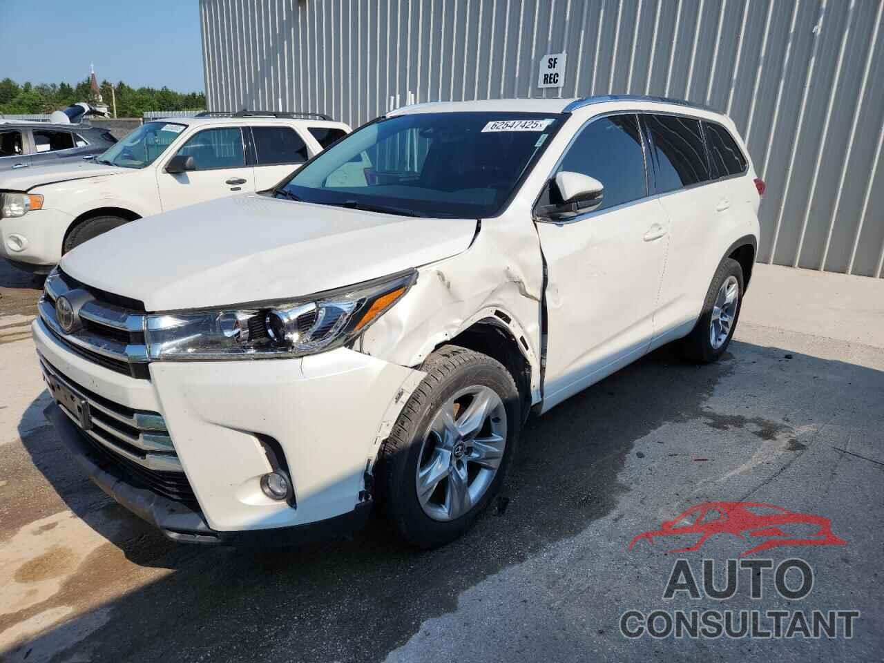 TOYOTA HIGHLANDER 2019 - 5TDYZRFH0KS301975