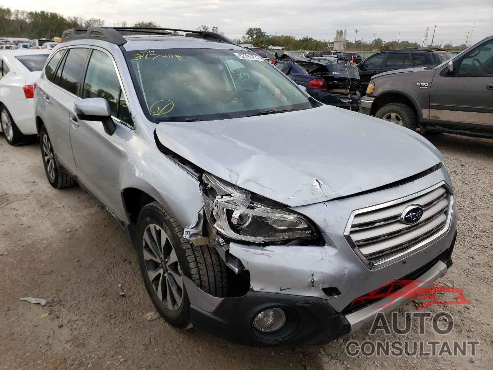 SUBARU OUTBACK 2016 - 4S4BSENC8G3347499