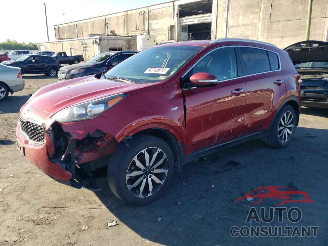 KIA SPORTAGE 2018 - KNDPNCAC9J7309694