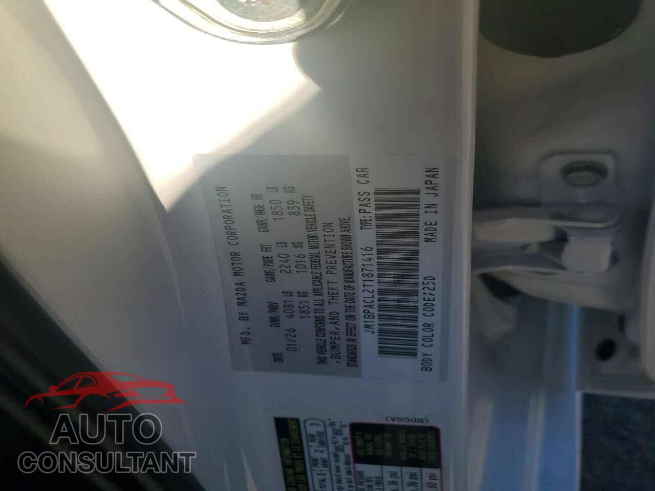 MAZDA 3 2026 - JM1BPACL2T1871416