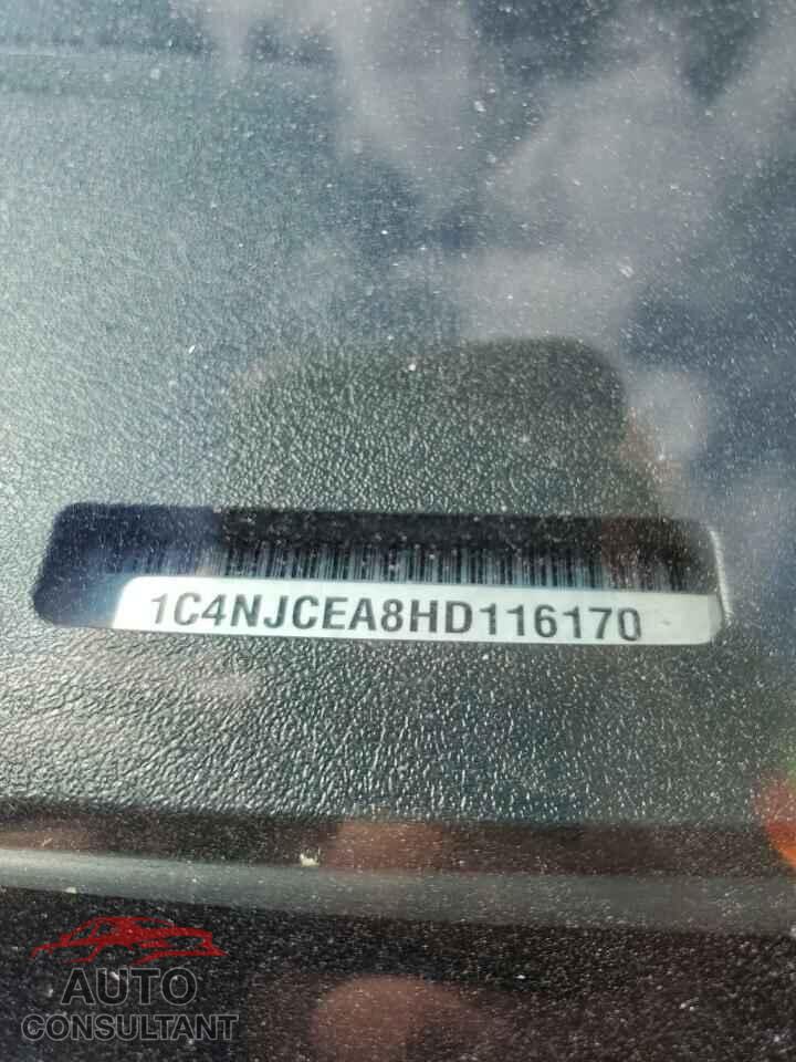 JEEP COMPASS 2017 - 1C4NJCEA8HD116170