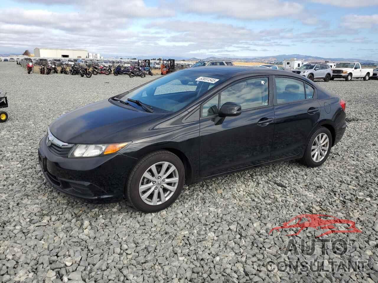 HONDA CIVIC 2012 - 19XFB2F93CE331852