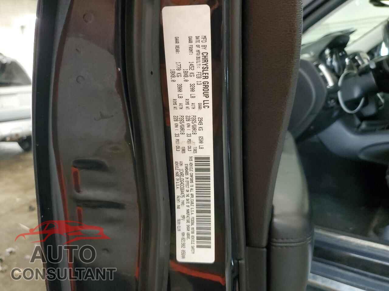 DODGE DURANGO 2013 - 1C4RDJDG4DC664475