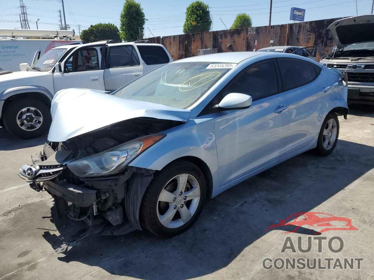HYUNDAI ELANTRA 2011 - KMHDH4AE5BU155985