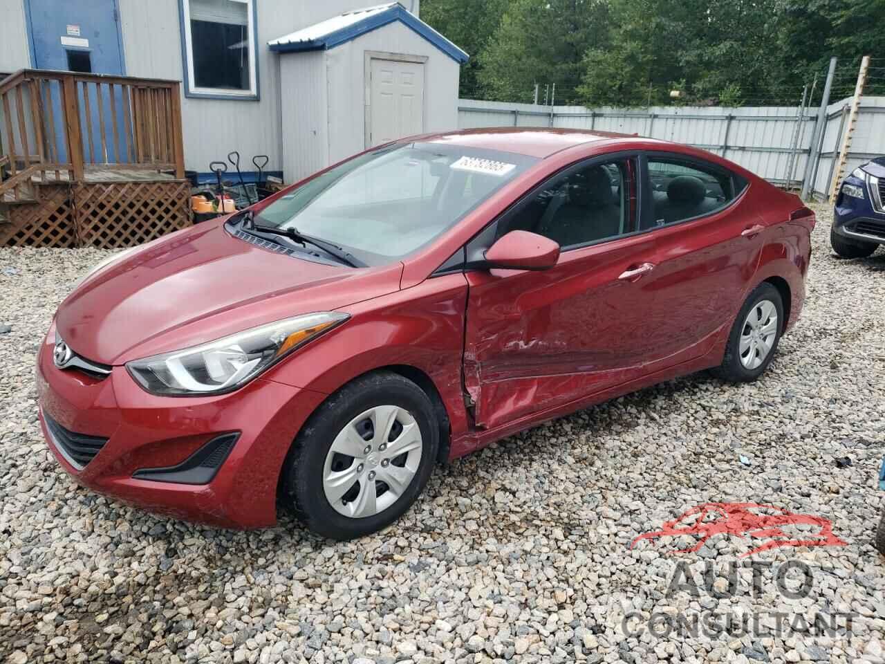 HYUNDAI ELANTRA 2016 - 5NPDH4AE7GH746342