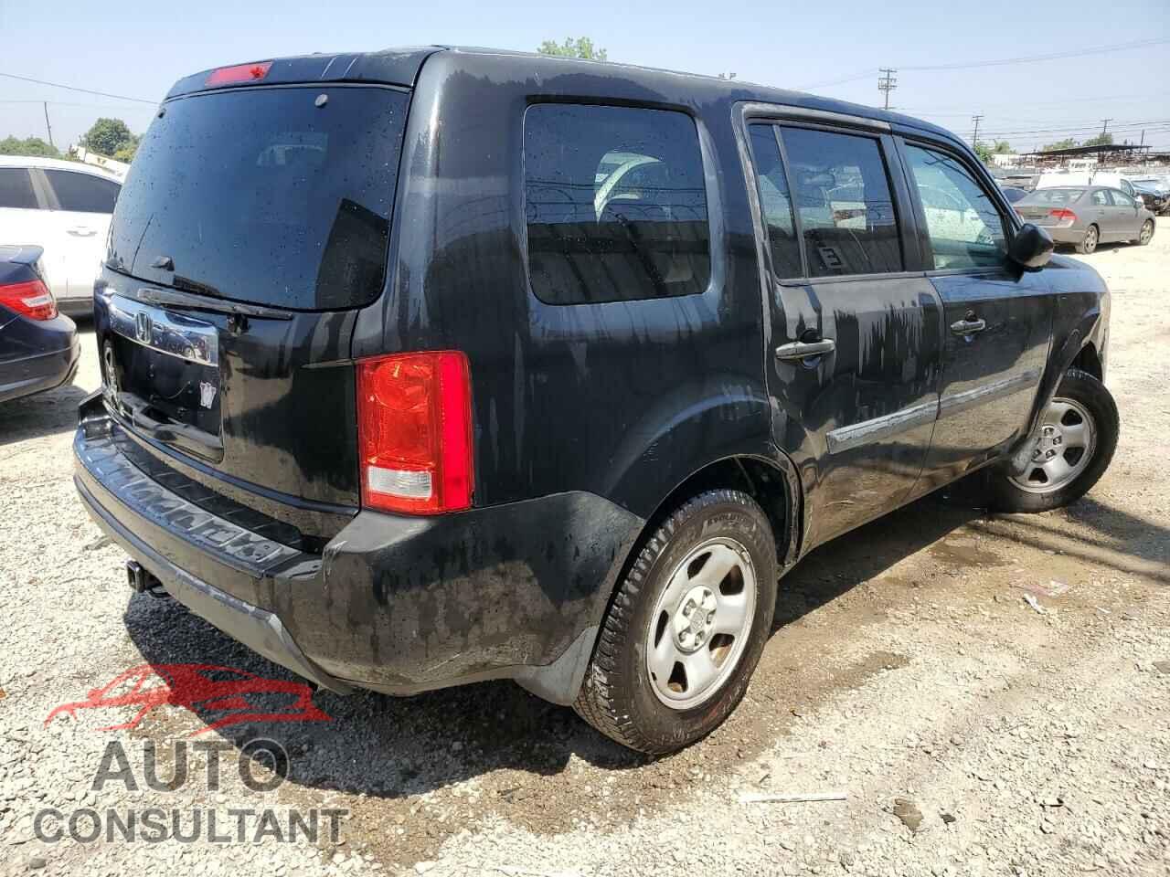 HONDA PILOT 2011 - 5FNYF3H22BB021381