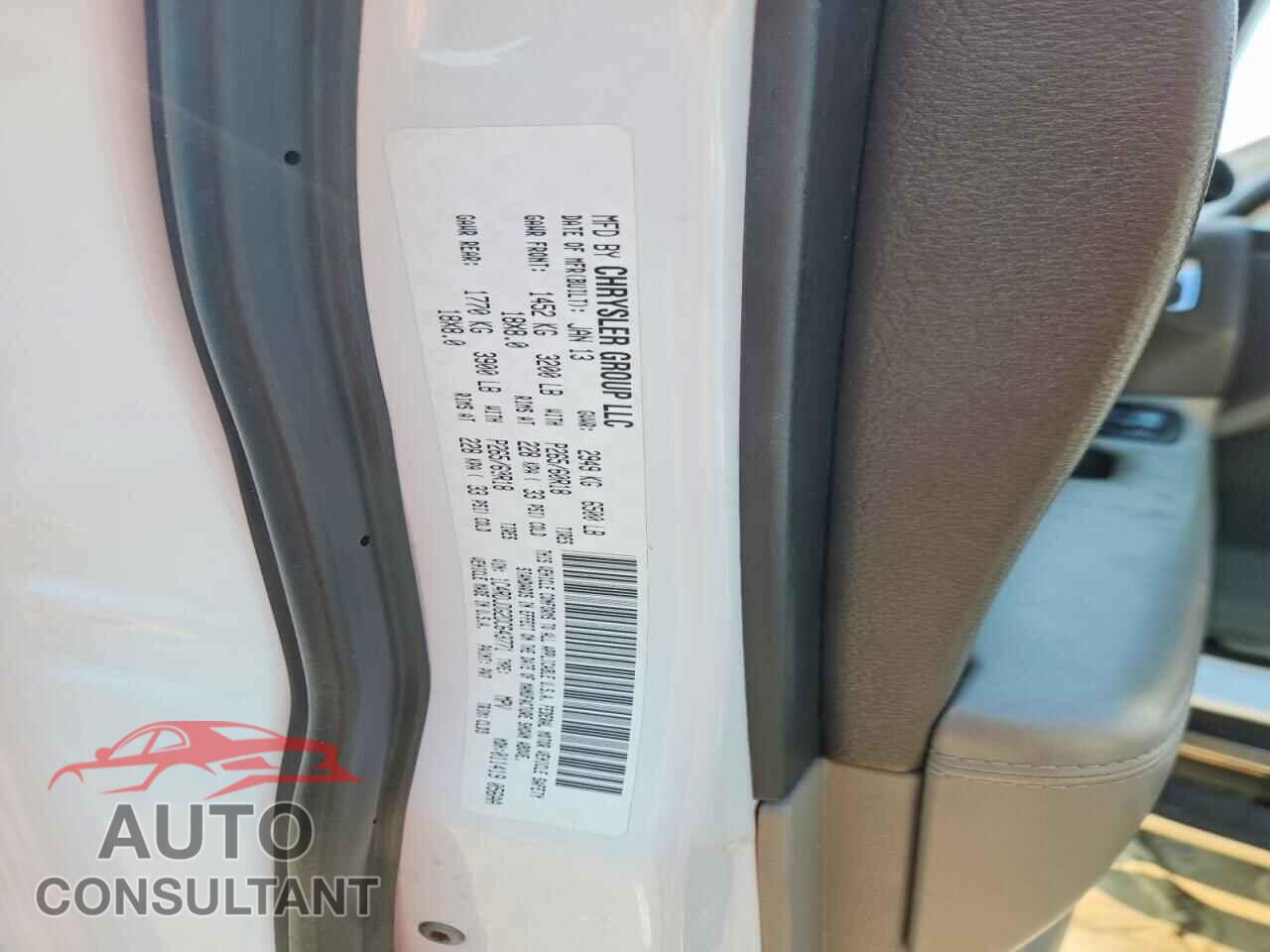 DODGE DURANGO 2013 - 1C4RDJDG2DC643771