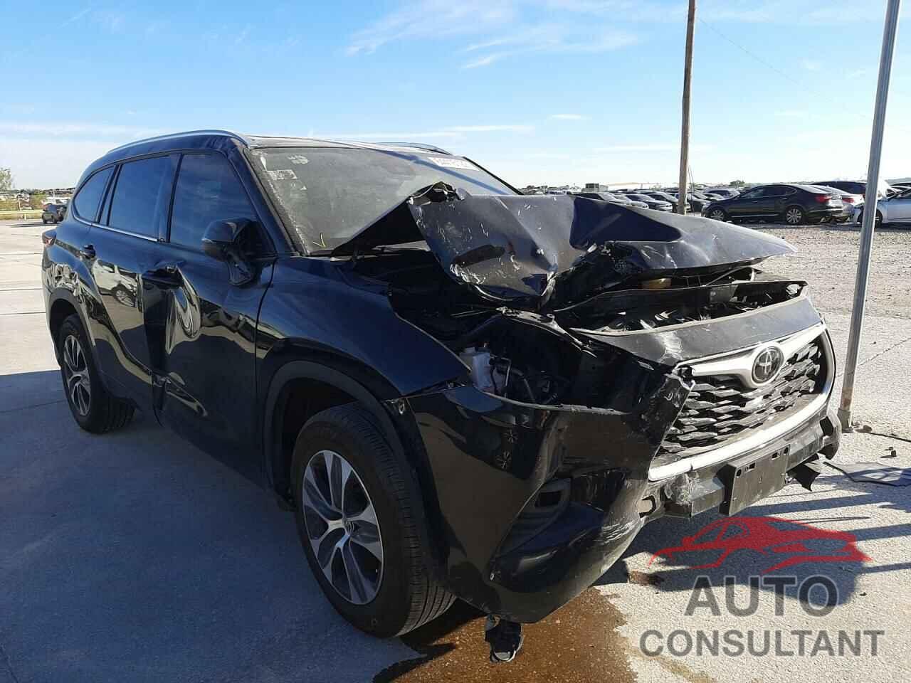 TOYOTA HIGHLANDER 2021 - 5TDGZRAH6MS040728
