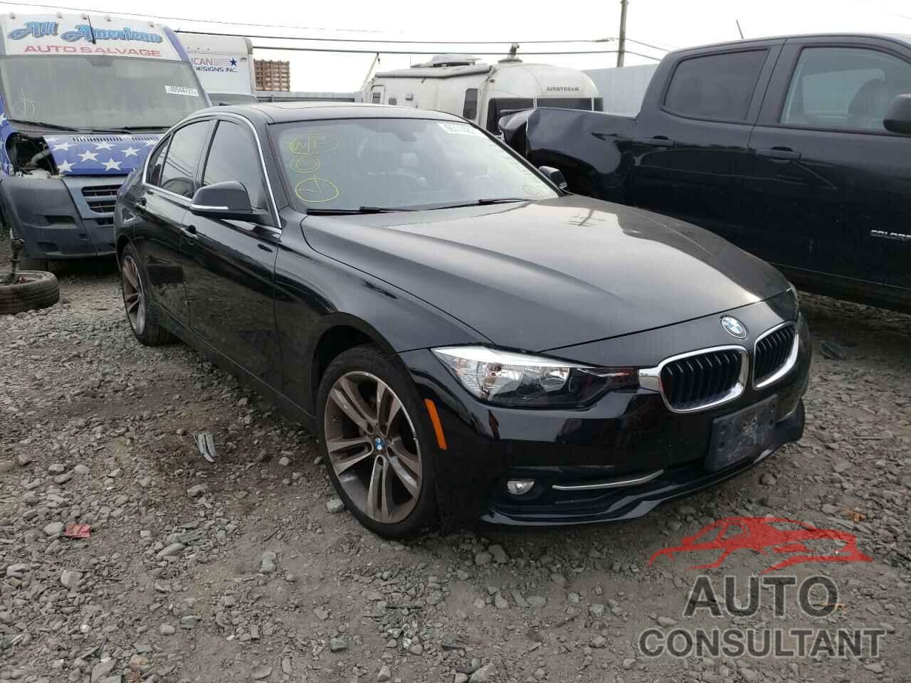 BMW 3 SERIES 2017 - WBA8D9G51HNT90941