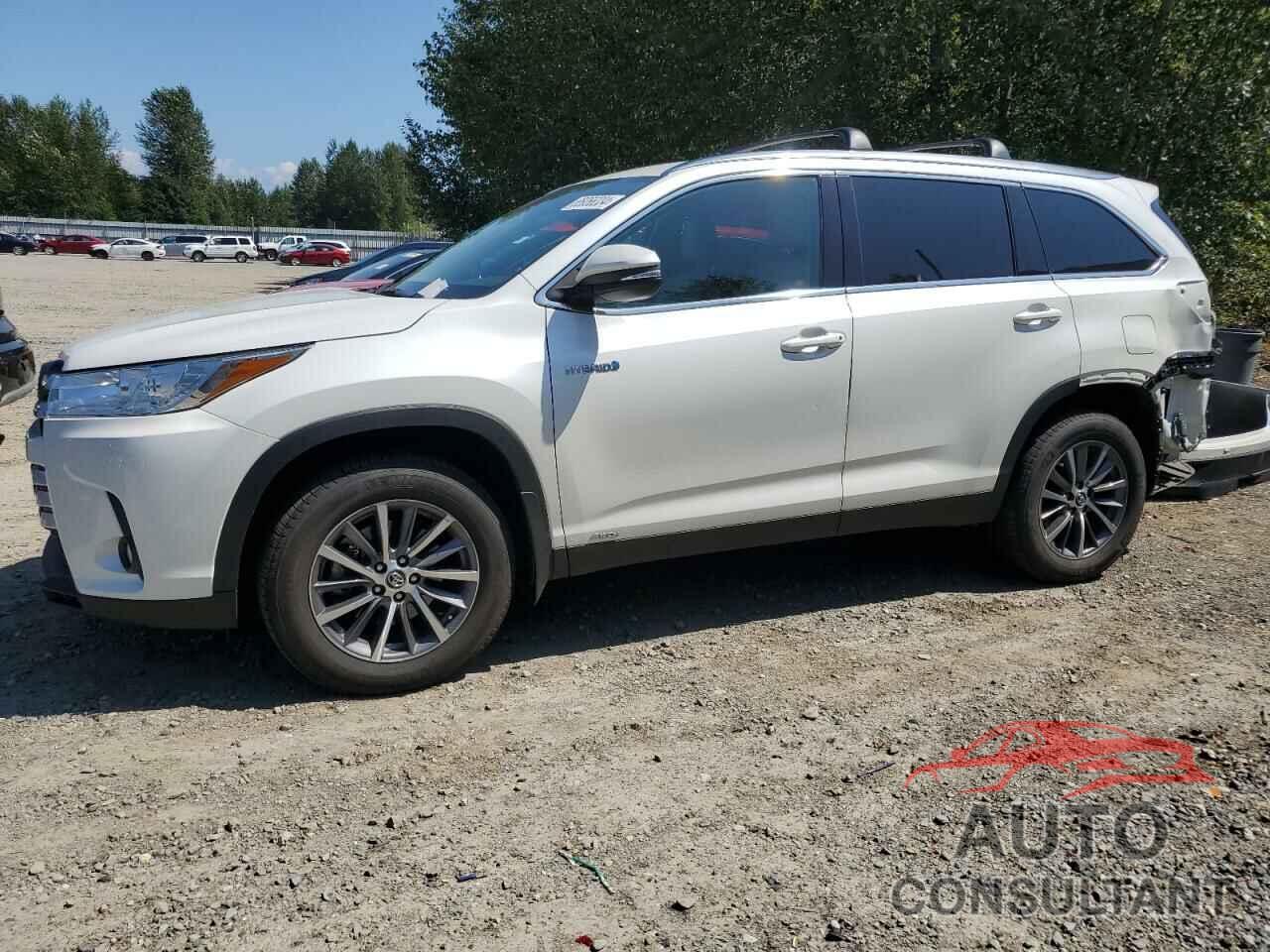 TOYOTA HIGHLANDER 2019 - 5TDJGRFH1KS065182