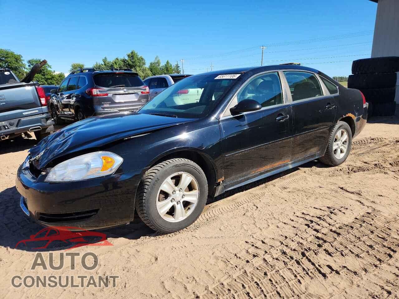 CHEVROLET IMPALA 2013 - 2G1WF5E36D1124463