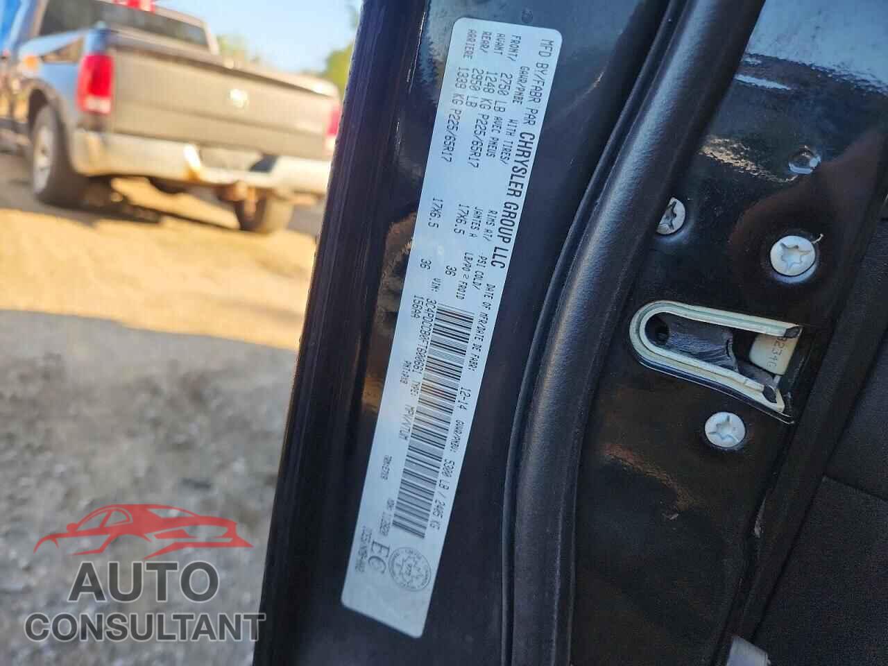 DODGE JOURNEY 2015 - 3C4PDCCB0FT600661