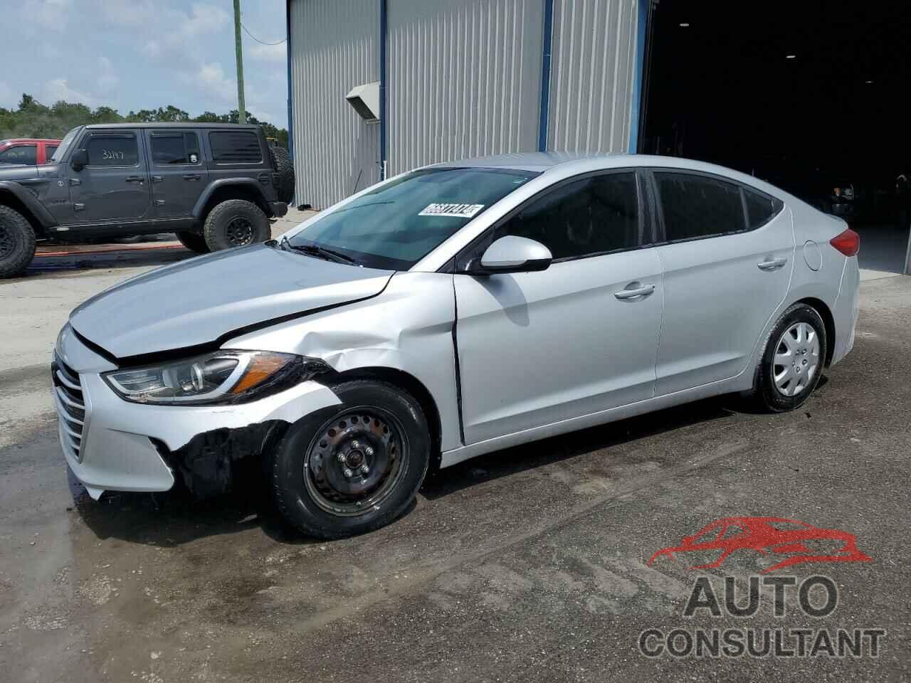 HYUNDAI ELANTRA 2018 - KMHD74LF8JU489421