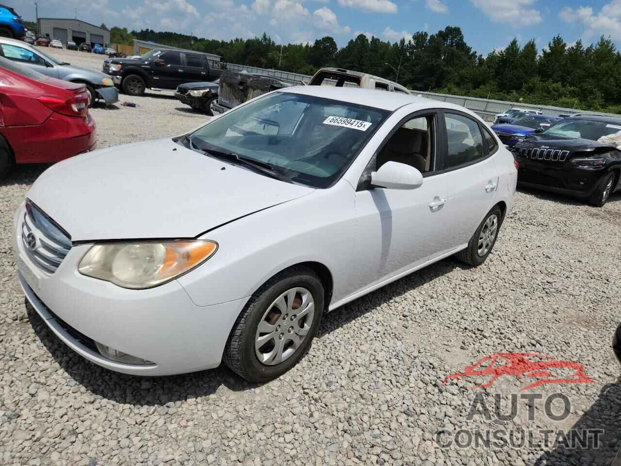 HYUNDAI ELANTRA 2010 - KMHDU4AD0AU888009