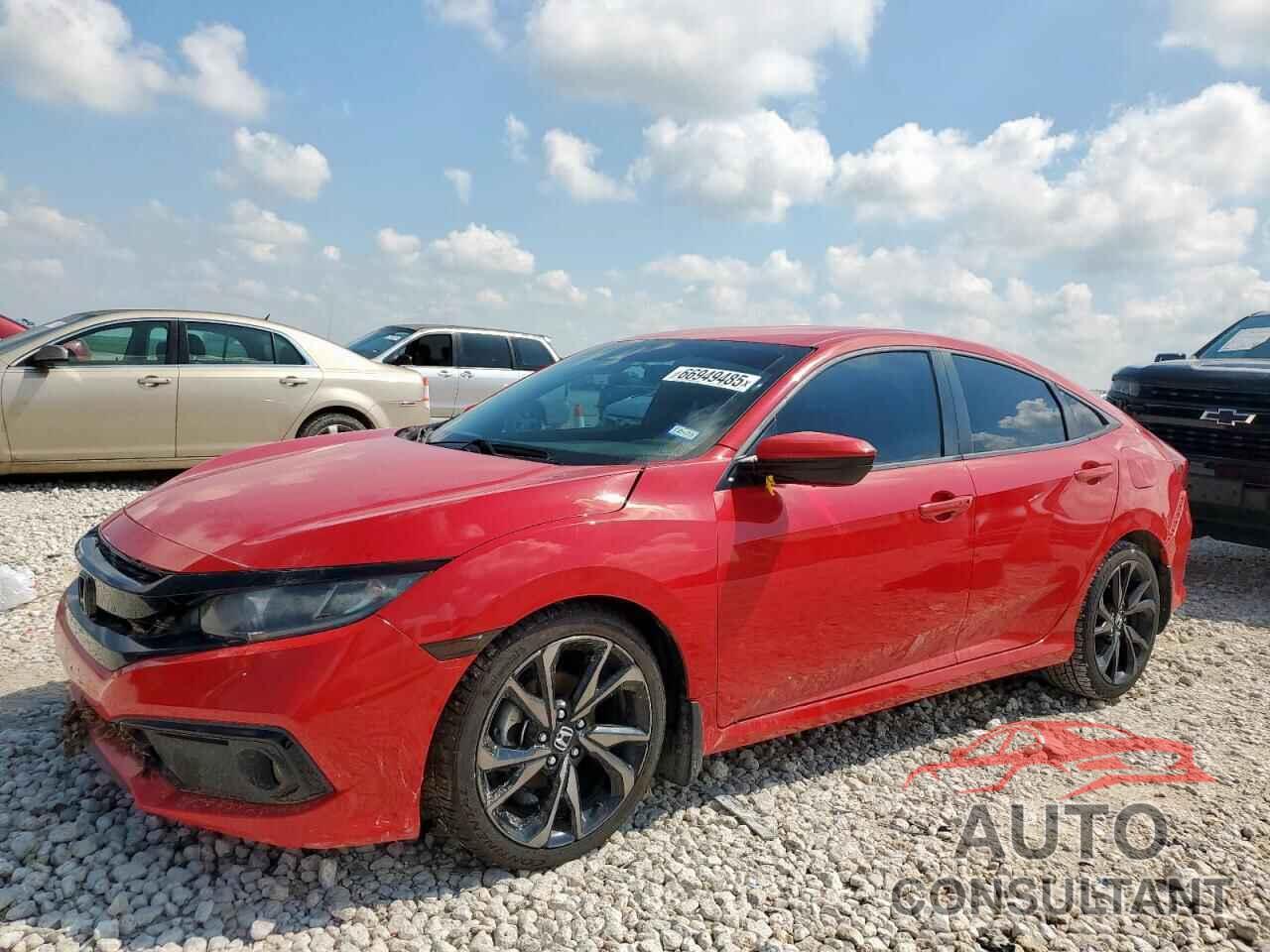HONDA CIVIC 2019 - 2HGFC2E8XKH550947