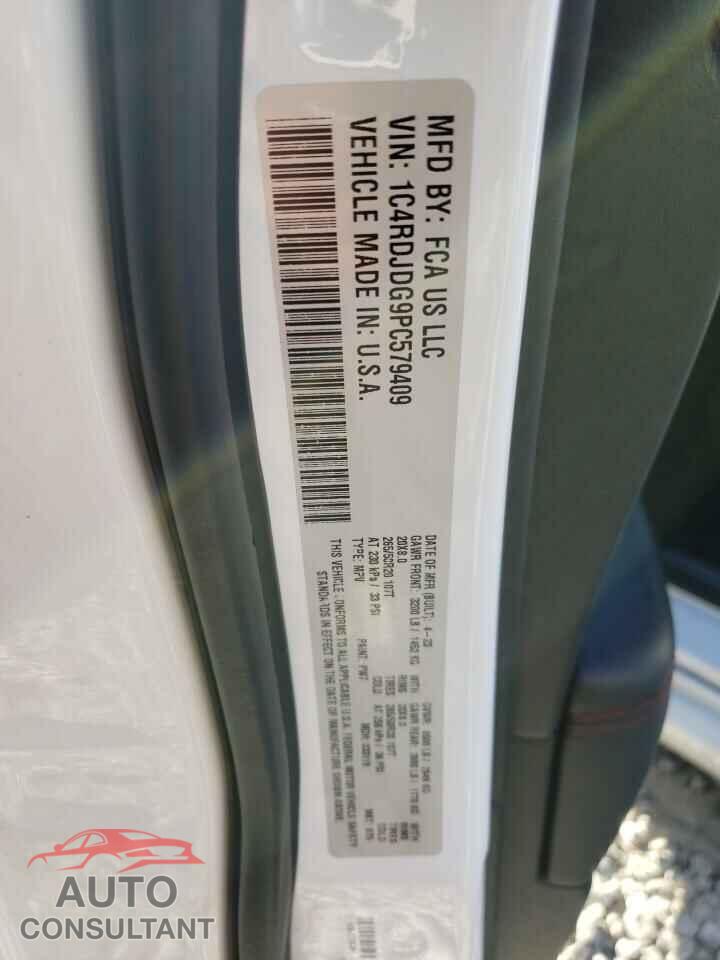 DODGE DURANGO 2023 - 1C4RDJDG9PC579409