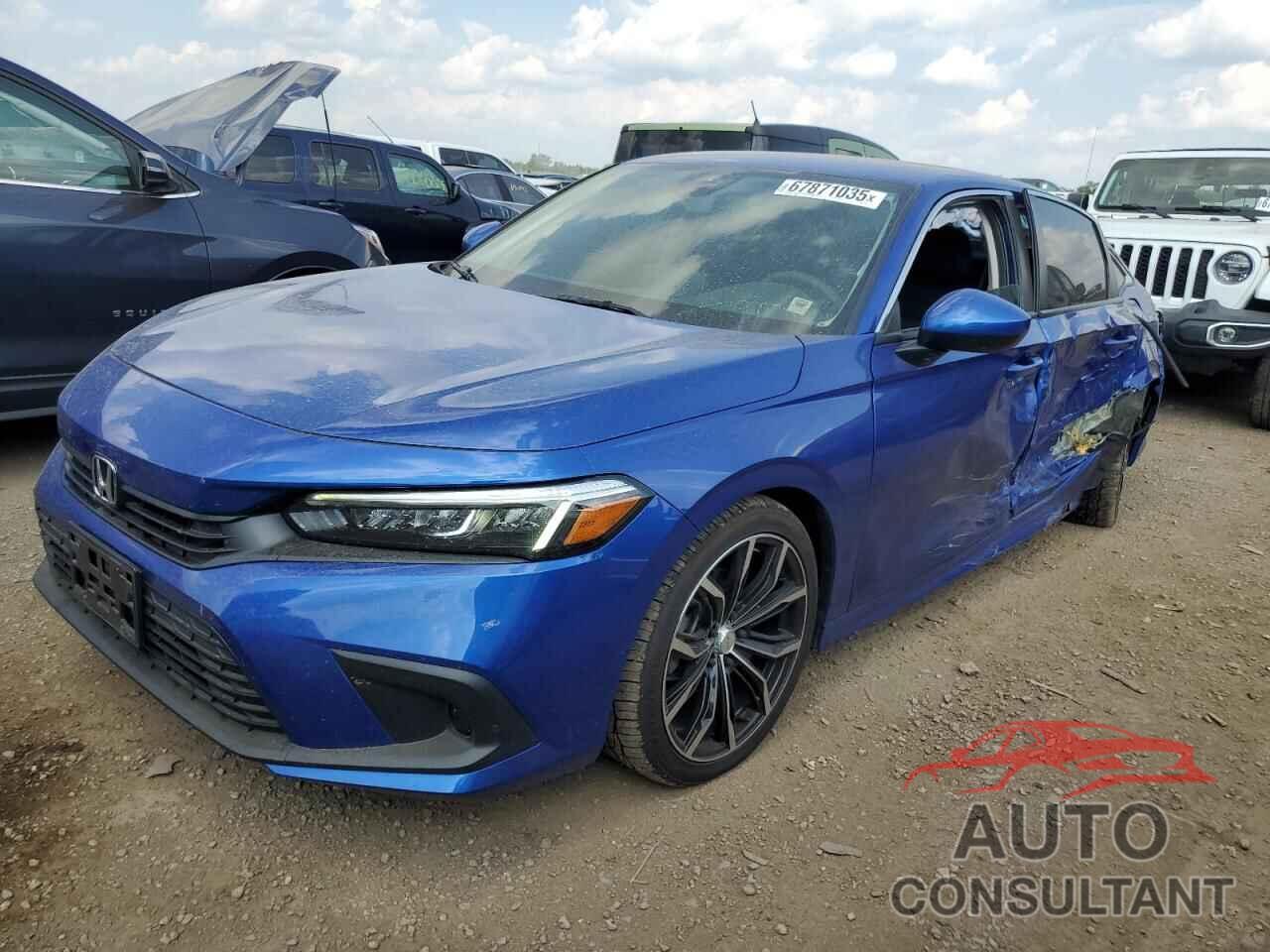 HONDA CIVIC 2022 - 2HGFE2F22NH574653