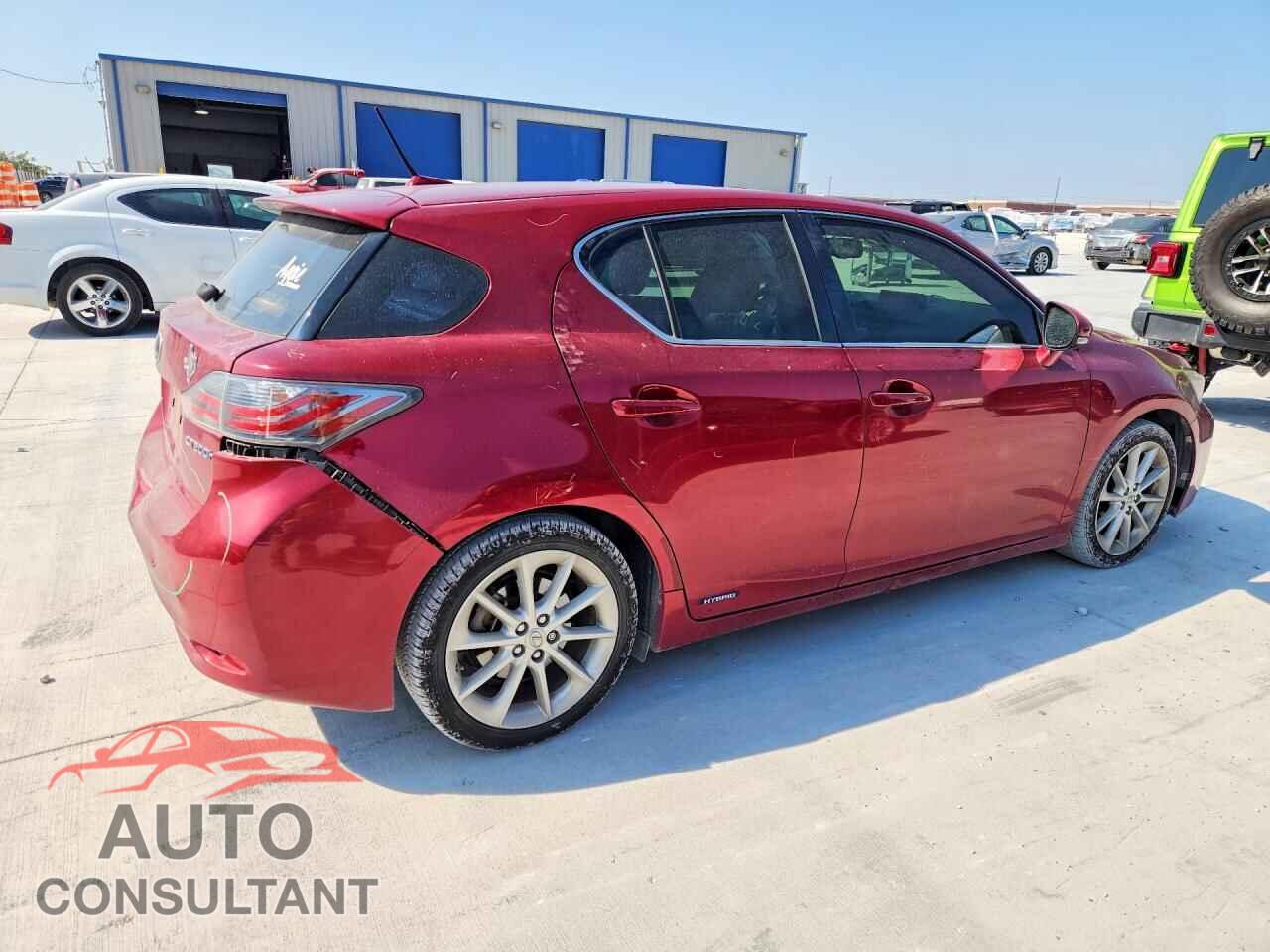 LEXUS CT 200 2011 - JTHKD5BH8B2040068