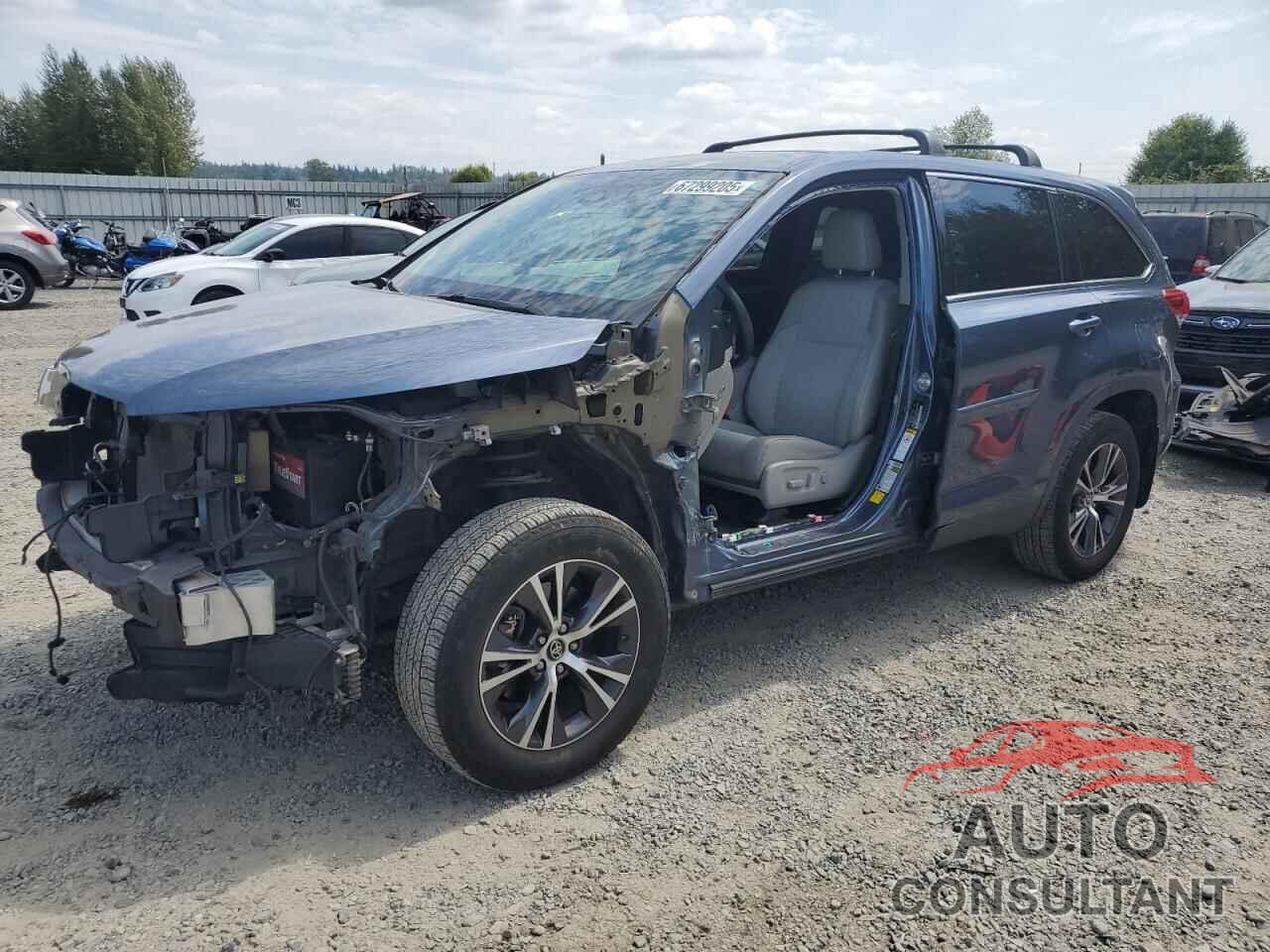 TOYOTA HIGHLANDER 2019 - 5TDBZRFH5KS987954