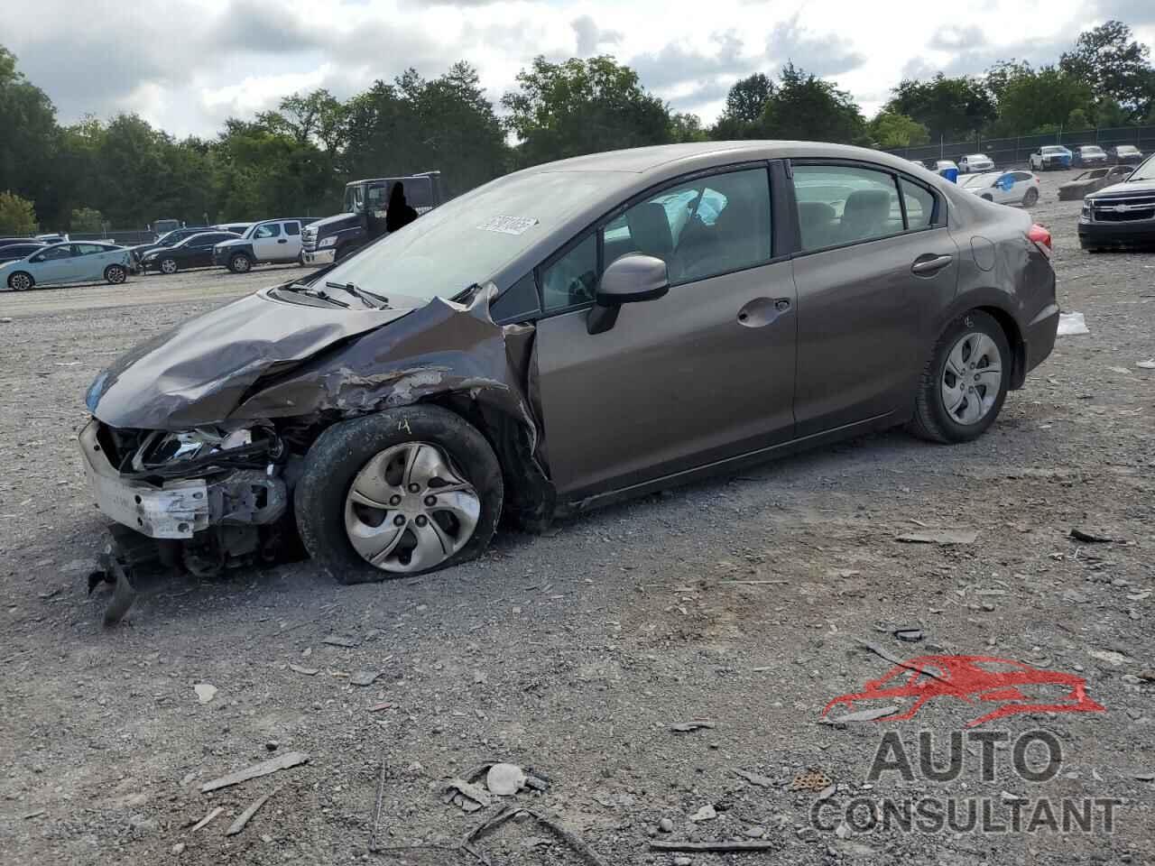 HONDA CIVIC 2013 - 2HGFB2F54DH564479