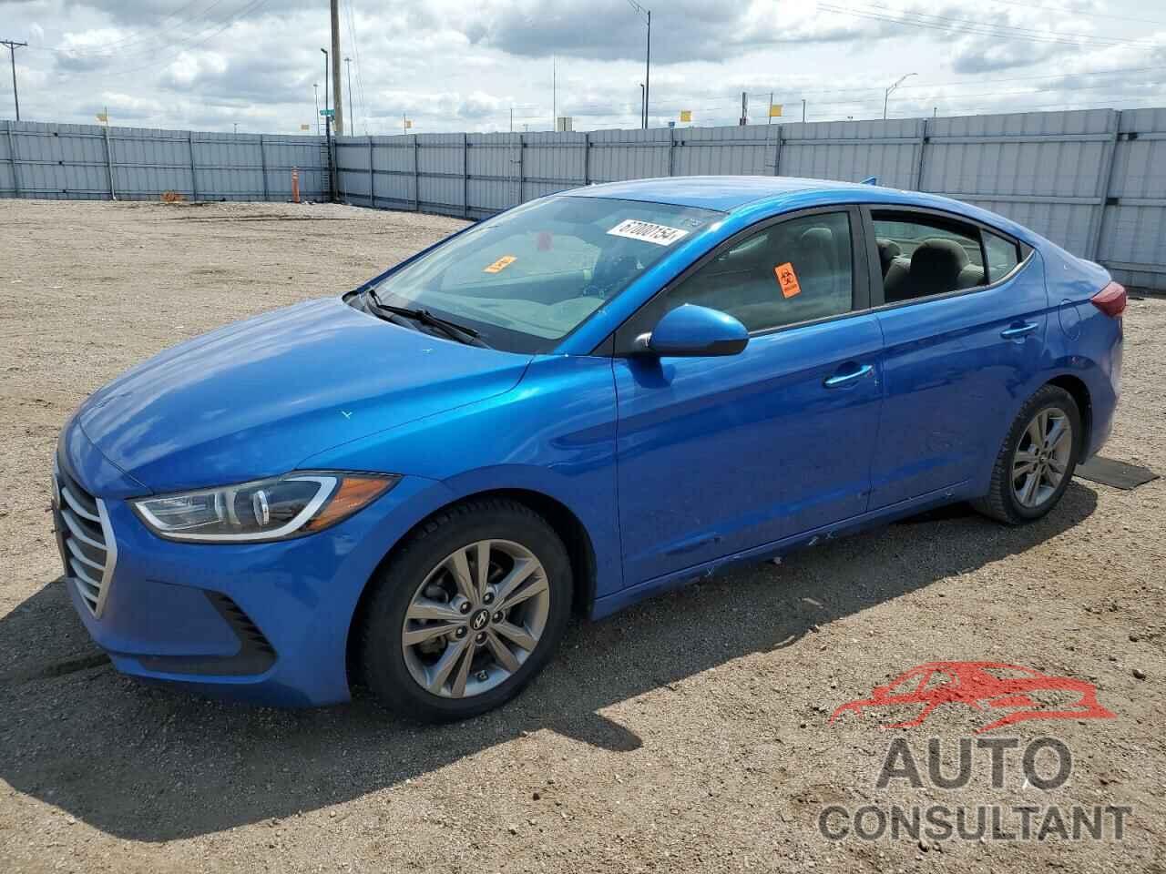 HYUNDAI ELANTRA 2018 - KMHD84LF1JU609170