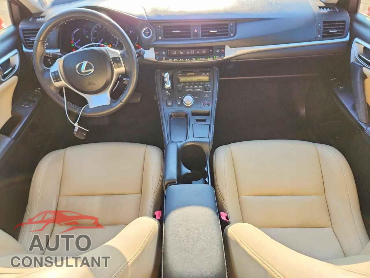 LEXUS CT 200 2013 - JTHKD5BH2D2173296