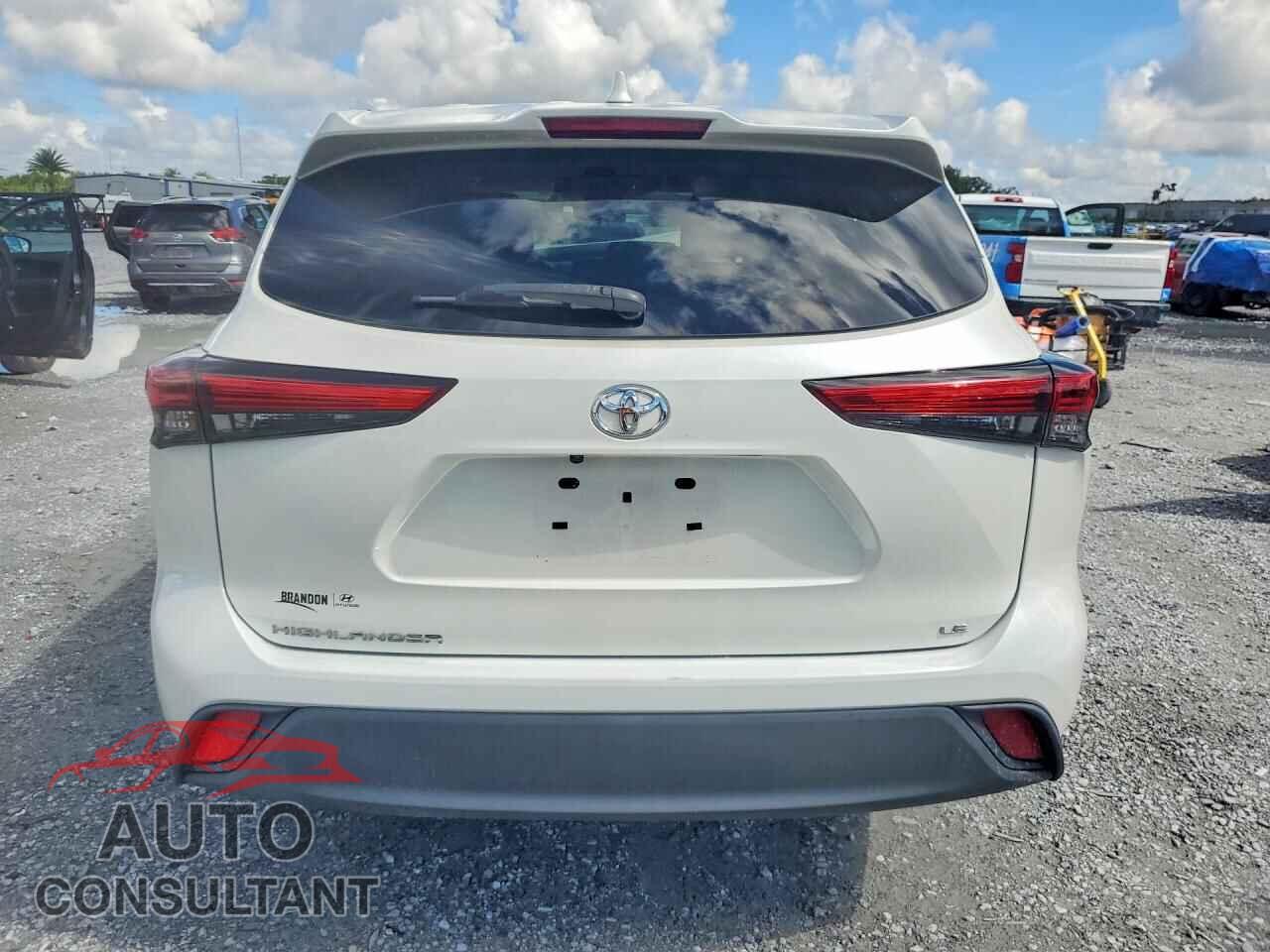 TOYOTA HIGHLANDER 2021 - 5TDZZRAH8MS526014