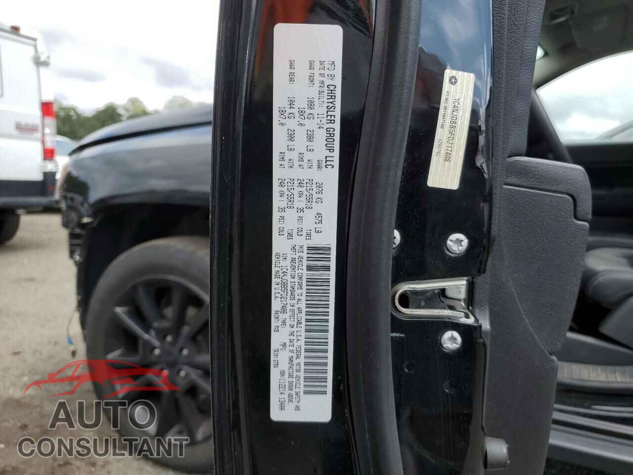 JEEP COMPASS 2015 - 1C4NJDBB5FD217408